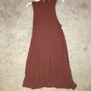 Long Maroon Dress